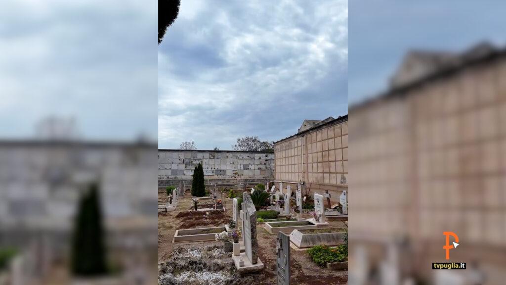 sequestro cimitero alberobello - 240 loculi
