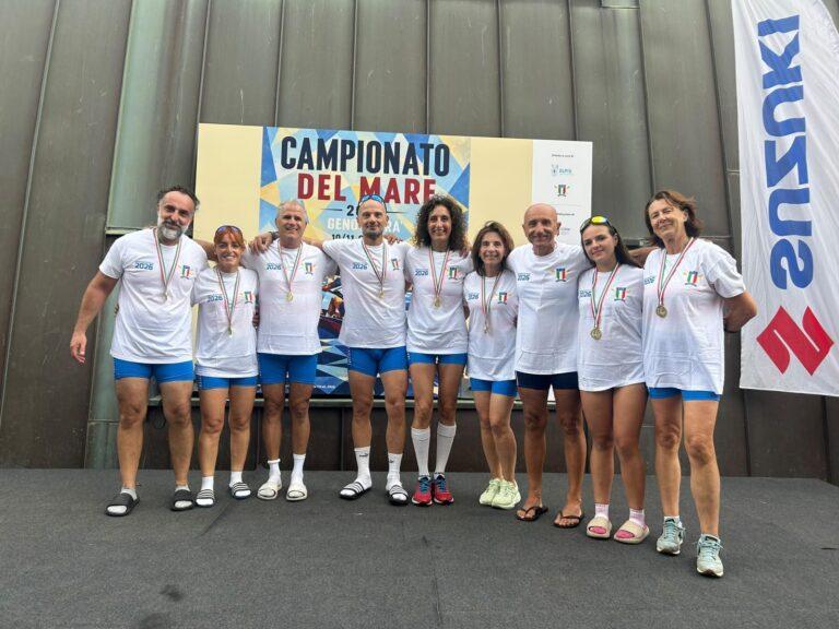Campionati del Mare 2026: trionfo e titoli italiani per il Circolo Canottieri Pro Monopoli a Genova Pra'