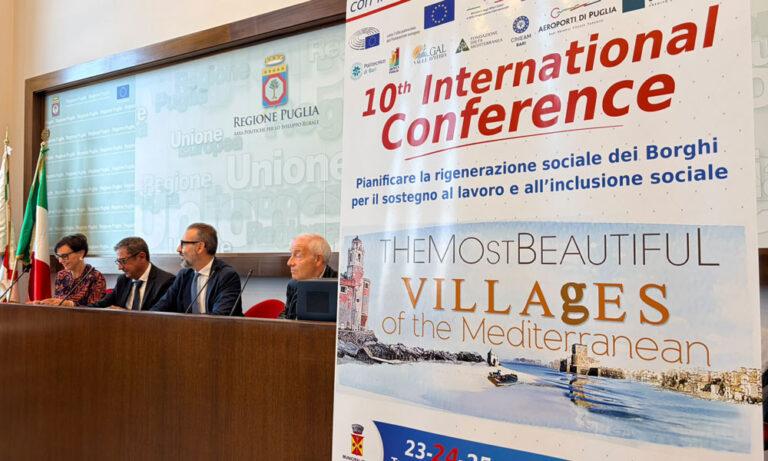 A Cisternino la X Conferenza internazionale "I Borghi più belli del Mediterraneo": focus su restanza, innovazione e rigenerazione