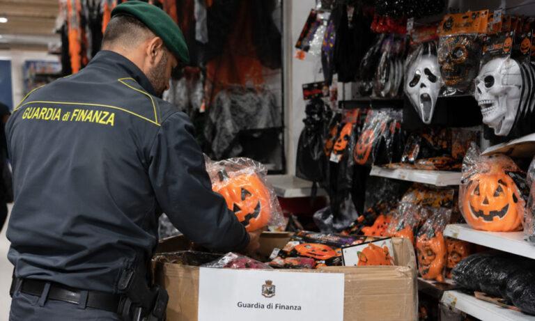 Controlli della Guardia di Finanza nell'Area Metropolitana: sequestrati 7mila articoli non a norma